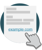 verify the links true domain